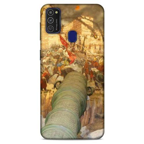 Samsung Galaxy M21 Uyumlu Kılıf Ottoman (16) Kalın Kılıf İstanbul'un Fethi