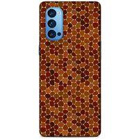 Oppo Reno 4 Pro Kılıf Baskılı Özel Seri Taşlı (13) Silikon Kap