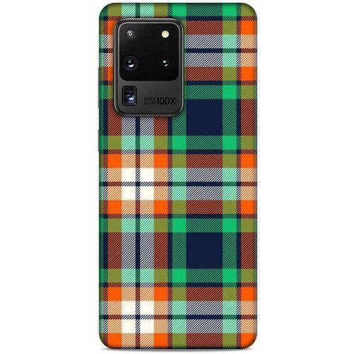 Gömlek (49) Desenli Silikon Kapak Telefon Kabı Samsung Galaxy S20 Ultra Kılıf