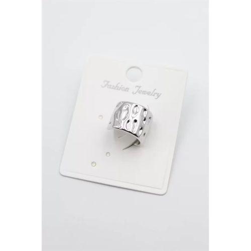 Halka Kıkırdak Küpe - Gümüş