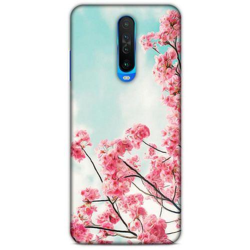 Lopard Xiaomi Redmi K30 Uyumlu Kılıf Bahar (44) Tough Armor Kılıf Kiraz Çiçekleri