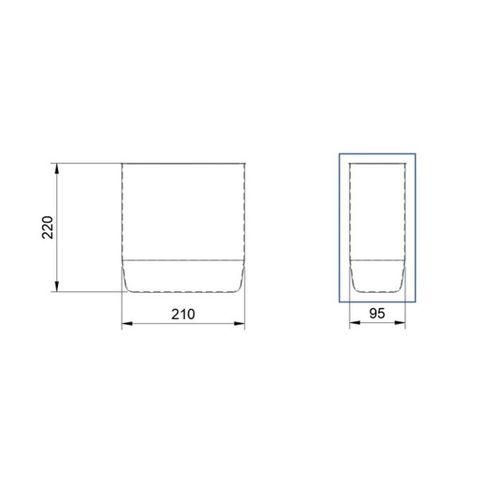 Kağıt Çöp Kutusu 3D Baskı (Bu ürün Sadece Plastik parçadır - Almadan Önce Soru Sorabilirsiniz)