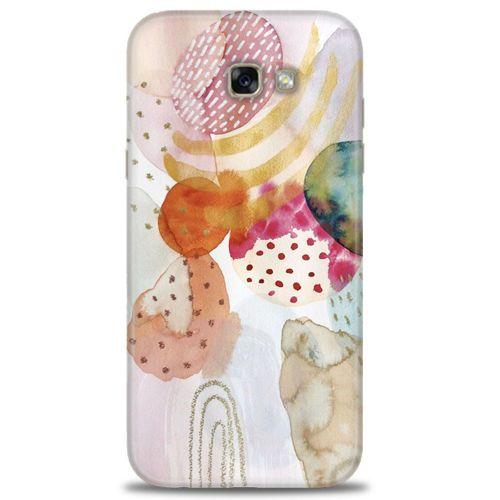 Samsung Galaxy A7 2017 / A720 Kılıf HD Baskılı Kılıf - Sanatsal Çalışma + Tam Ekran Koruyucu