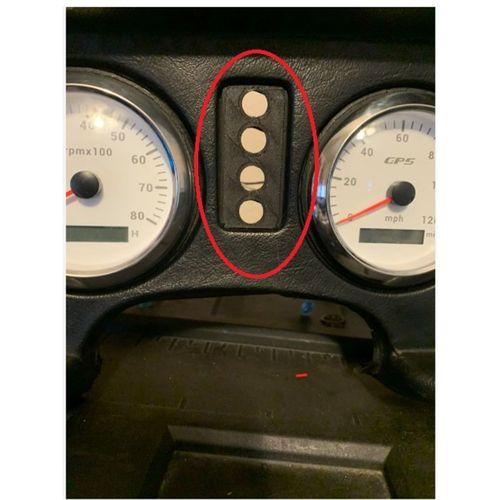 MGB 1979 Uyarı Işığı Plastiği Abs Baskı 00266
