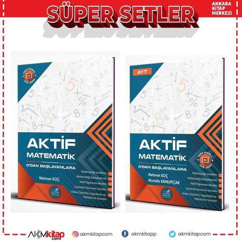 Aktif Öğrenme TYT ve AYT Matematik 0 dan Başlayanlara Seti 2 Kitap