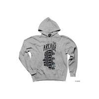 Arcade Fire Music Prize Gri Kapşonlu Sweatshirt Hoodie