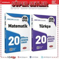 Data Yayınları 2026 KPSS Matematik ve Türkçe Deneme Seti 2 Kitap