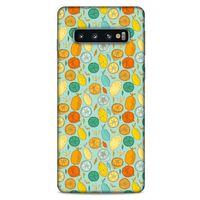 Frutix Turunç 02 Samsung Galaxy S10 Kılıf Desenli Silikon
