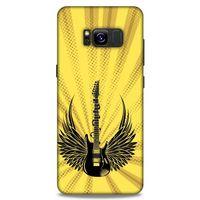 Lopard Samsung Galaxy S8 Uyumlu Kılıf Tattoo's (41) Tank Kılıf Gitar Dövmesi