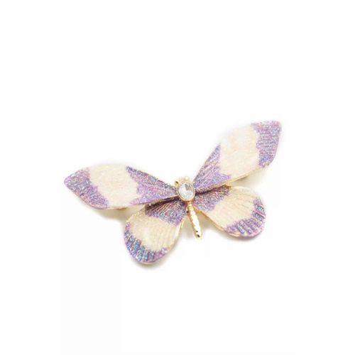 Kelebek Broş - Mor