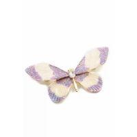 Kelebek Broş - Mor