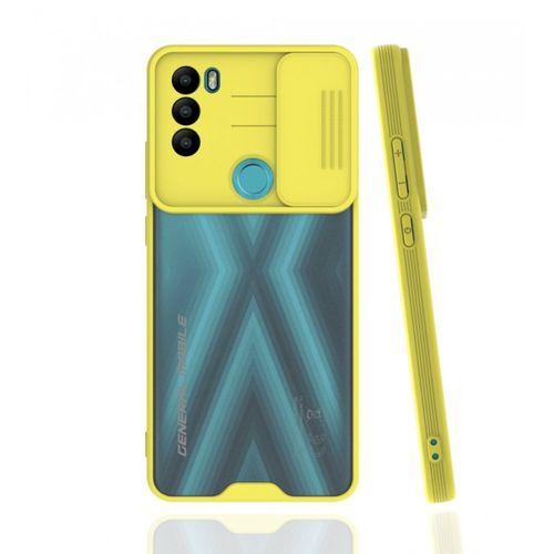 General Mobile GM 21 Plus Kılıf Platin Kamera Koruma Silikon
