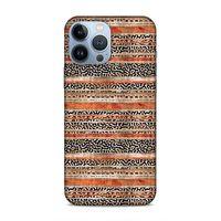 Apple iPhone 13 Pro Max Uyumlu Kılıf Romans (16) Kalın Kılıf Leopar