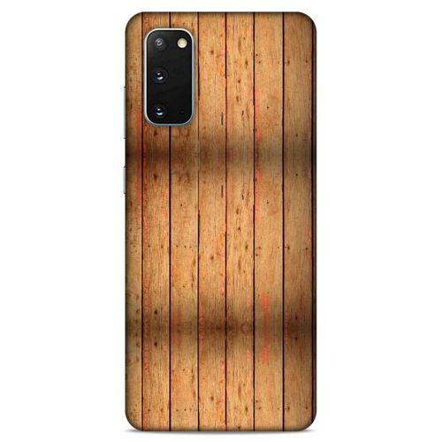 Lopard Samsung Galaxy S20 Uyumlu Kılıf Wood'X (11) Tam Koruma Baskılı