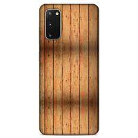 Lopard Samsung Galaxy S20 Uyumlu Kılıf Wood'X (11) Tam Koruma Baskılı
