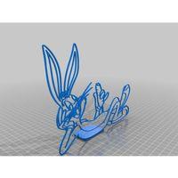 Bugs Bunny Havuç ile (Bu ürün Sadece Plastik parçadır - Almadan Önce Soru Sorabilirsiniz)