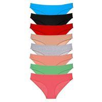8 Adet Süper Eko Set Likralı Kadın Slip Külot Set 4