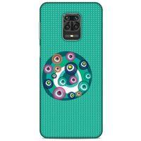 Nazarium (25) Desenli Silikon Kapak Xiaomi Redmi Note 9 Pro Kılıf