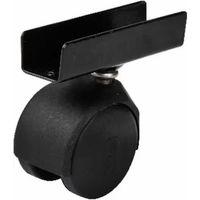 434 - Plastik Küçük U Tablalı Tekerlek 4 Adet