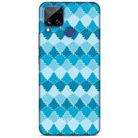 Oppo Realme C15 Kılıf Pastel Renkler (17) Tasarım Kılıf Turkuaz Yeşil