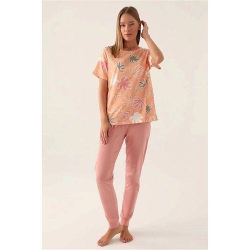 Rolypoly 3386-s Kadın Kısa Kol Pijama Takımı