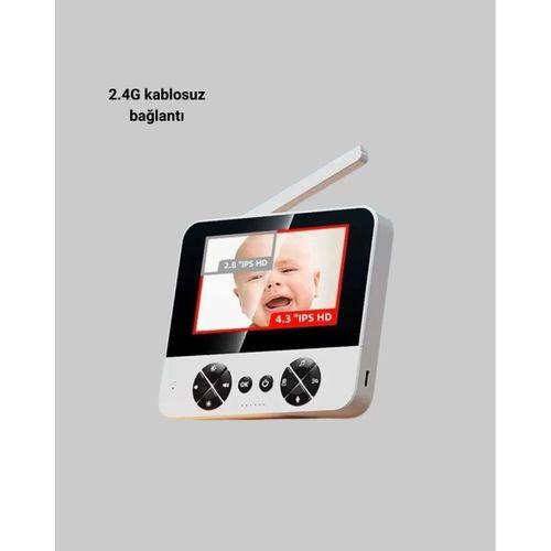 Kablosuz Bebek Monitörü 720p Görüntü Ve Geniş Ekran