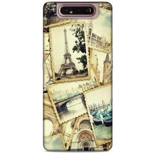 Retro (38) Desen Neo Hybrid Kılıf Renkli Samsung Galaxy A80 Kılıf