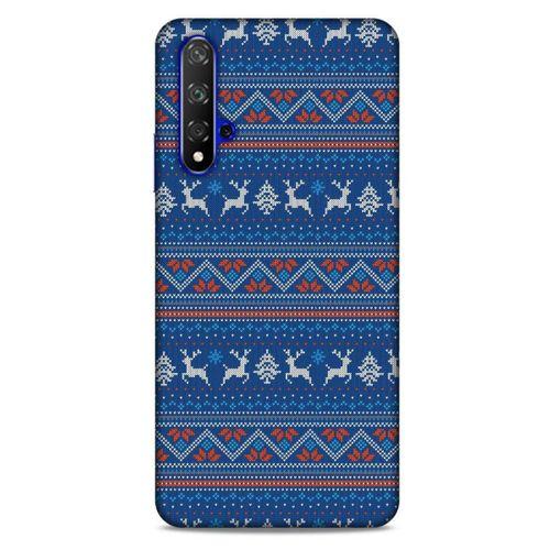 Kazak (21) Desenli Silikon Kapak Huawei P Smart S Y8P Kılıf