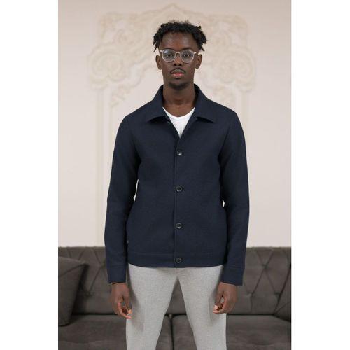 Regular Fit Gömlek Yaka Yarım Astarlı Yan Cepli Baharlık Ceket