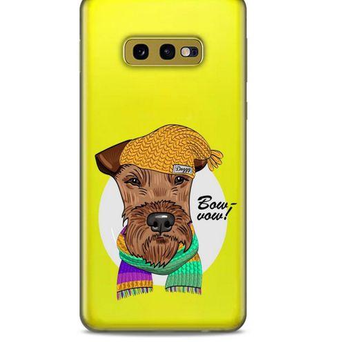 Zoologix (87) Samsung Galaxy S10e Şeffaf Kılıf Silikon Desenli