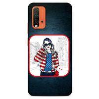 Lopard Xiaomi Redmi 9T Uyumlu Kılıf Sokak Modası (87) Silicone Cover