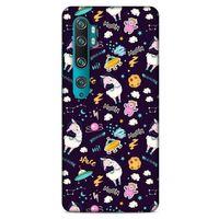 Spacex (47) Tema Crystal Flex Kılıf Xiaomi Mi Note 10 Pro Kılıf