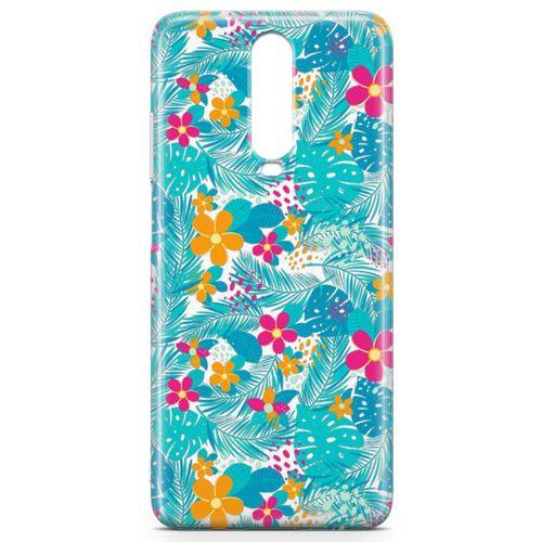 Xiaomi Redmi K30 Kılıf Hawai Palmiye Arka Kapak Koruma Desenli Full Koruyucu