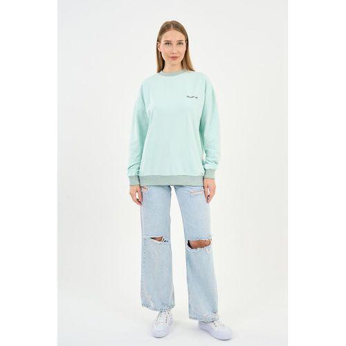 Alexandergardi Bisiklet Yaka Sweatshirt (B23-0020)