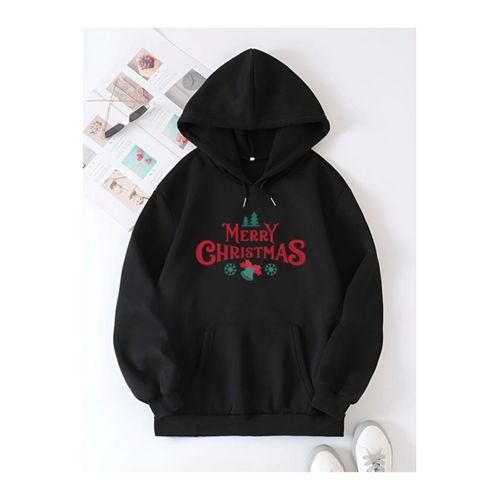 Merry Chrıstmas Sweatshirt - Hodie - Siyah