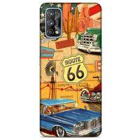 Retro (20) Desen Koruyucu Kılıf Renkli Oppo Realme 7 Pro Kılıf