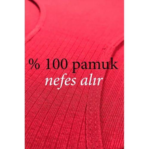 3 Adet Kadın Yüksek Bel Ribana Bato Külot S027