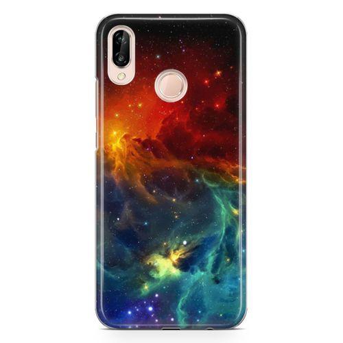 Huawei Nova 3e Kılıf Uzayda Girdabı Arka Kapak Koruma Desenli Full Koruyucu