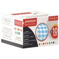 TANEX NOKTA ETİKETİ 20 Mm MAVİ 2500 Lİ
