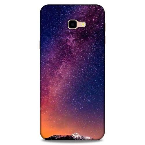 Lopard Samsung Galaxy J4 Plus Uyumlu Kılıf Gece'S (5) Koruma Kabı Gece Mor