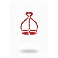 Kırmızı Kadın Kemer Çok Bantlı Deri Vücut Aksesuarı - Brf218