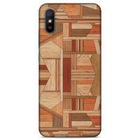 Lopard Xiaomi Redmi 9A Uyumlu Kılıf Wood'X (43) Thin Fit Kılıf Baskılı