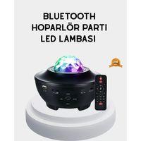 Led Yıldızlı Projektör Galaxy Modlu Renk Ve Parlaklık Ayarlı Gece Lambası