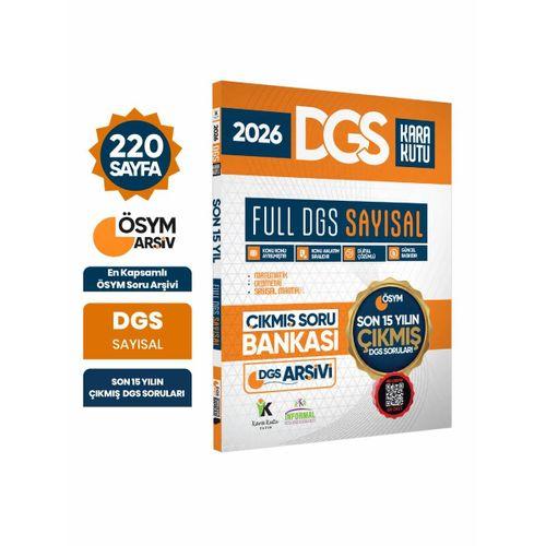 2026 FULL DGS SAYISAL ÖSYM Çıkmış Soru Bankası Son 15 Yıl Sadece DGS PDF/Video Çözümlü