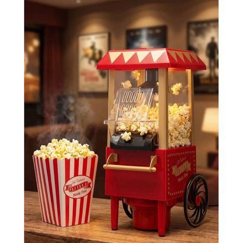 Yağsız Popcorn Makinesi Sıcak Hava İle Hızlı Patlatma