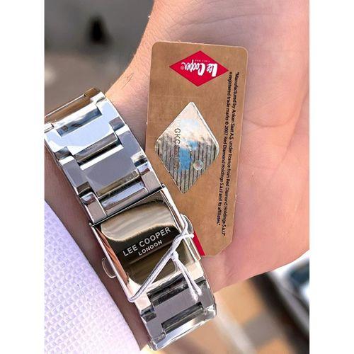 Lee Cooper İtalyan Tasarım Bileklik Hediyeli 2 Yıl Garantili 5 Atm Erkek Kol Saati ELC.08327.350