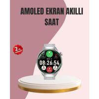 Amoled Akıllı Saat Gelişmiş Sensörlü – Kadın Sağlığı Ve Hatırlatma Özellikli