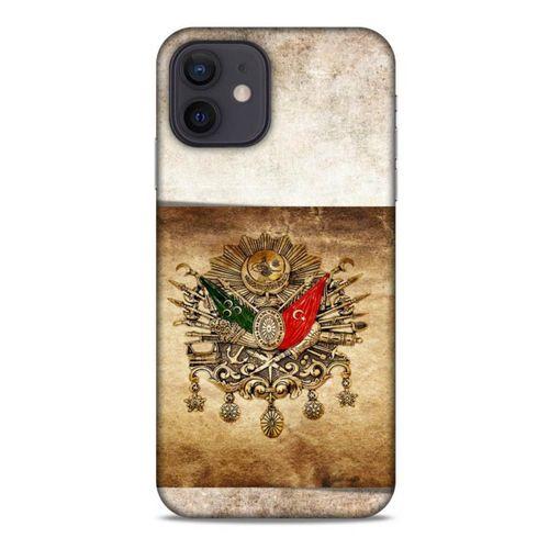 Apple iPhone 13 Uyumlu Kılıf Ottoman (11) Tam Koruma Tuğra