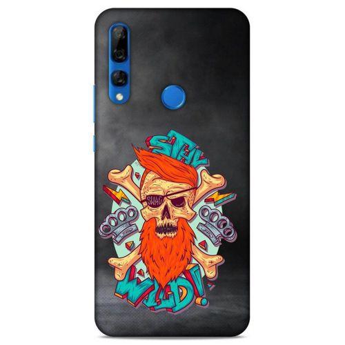 Lopard Huawei Y9 Prime 2019 Uyumlu Kılıf Tattoo's (33) Hybrid Kılıf Stay Wild