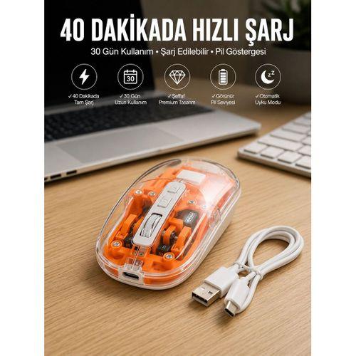 Sessiz Kablosuz Usb Girişli Mouse Fare Yüksek Performanslı Yeni Nesil